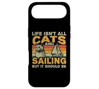 Retro Life Isn't All Cats And Sailing Case for iPhone Air