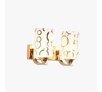 Retro Lights Fixture, European wall light LED Light-transmissive Glass Lampshade Wall Lamp Wrought Iron - Bedroom Living Room Corridor Alley Personality Stairwell Wall Sconces Simple Modern Bedsi