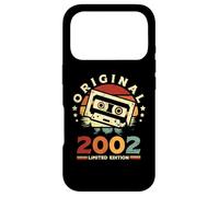 Retro Limited Edition 2002 Cassette Tape 24th Birthday Case for iPhone 17 Pro