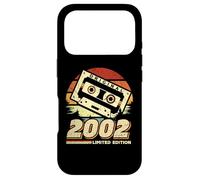 Retro Limited Edition 2002 Cassette Tape 24th Birthday Case for iPhone 17 Pro