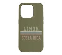 Retro Limon Costa Rica Case for iPhone 15 Pro