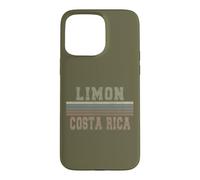 Retro Limon Costa Rica Case for iPhone 15 Pro Max