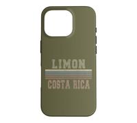 Retro Limon Costa Rica Case for iPhone 16 Pro