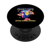 Retro Love - Analog Lifestyle 1970s 1980s 1990s (Graphic) PopSockets Adhesive PopGrip