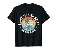 Retro Lucky Fishing - Do Not Wash Funny Fishing Fisherman T-Shirt