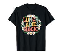 Retro Lunch Ladies Rock for Cafeteria Staff Pride T-Shirt