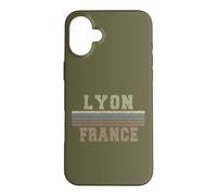 Retro Lyon France Case for iPhone 16 Plus