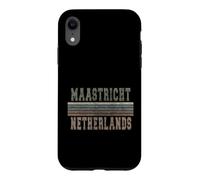 Retro Maastricht Netherlands Case for iPhone XR