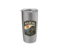 Retro Madeira Stainless Steel Insulated Tumbler