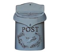 Retro Mailbox,Rural Mailboxes for Outside,Decor Antique Style,Nostalgic Charm for Home Door Garden Farmhouse House