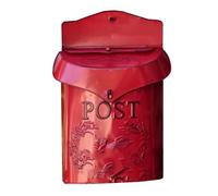 Retro Mailbox,Rural Mailboxes for Outside,Decor Antique Style,Nostalgic Charm for Home Door Garden Farmhouse House