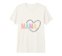 Retro Mama Hardworking Selfless Strong Loved Premium T-Shirt