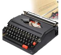 Retro Manual Typewriter - Classic Word Processor For Writers, Perfect For Novels In Any Setting, For Adventurous Creatives B