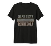 Retro Maple Grove Minnesota Premium T-Shirt