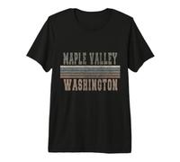 Retro Maple Valley Washington Premium T-Shirt