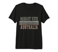 Retro Margaret River Australia Premium T-Shirt