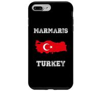 Retro Marmaris Turkey Distressed Turkey Flag Case for iPhone 7 Plus/8 Plus