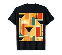 Retro Martini At The Speakeasy Lounge T-Shirt