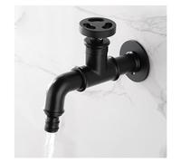 Retro Matte Gold Washing Machine Small Wall Mount Outdoor Garden Tap,Kitchen tap