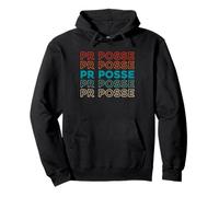 Retro Media Team Public Relations - Vintage Pr Manager Pullover Hoodie