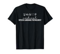 Retro Medical Speech Language Pathologist Speech Therapy SLP T-Shirt
