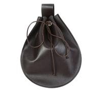 Retro Medieval Faux Leather Belt Pouches Purse Middle Ages Portable Coin Purse Belt Pouches LARP Renaissances Costumes LARP Waist Bag Pack
