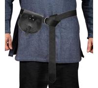 Retro Medieval Faux Leather Belt Pouches Purse Middle Ages Portable Coin Purse Belt Pouches LARP Renaissances Costumes