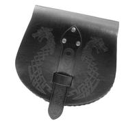 Retro Medieval Faux Leather Belt Pouches Purse Middle Ages Portable Coin Purse Belt Pouches LARP Renaissances Costumes