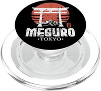 Retro Meguro Japan Torii Gate Japanese Kanji Tokyo Souvenir PopSockets PopGrip for MagSafe