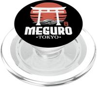 Retro Meguro Japan Torii Gate Japanese Kanji Tokyo Souvenir PopSockets PopGrip for MagSafe