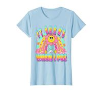Retro Meme - It Burns When I Pee Funny Sarcastic Humor T-Shirt, Women, Baby Blue, Medium