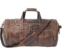 Retro Men's Handheld Travel Bag Large Capacity Leisure Bag Gym Bag(1)