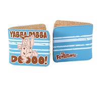 Retro Mens Wallet - Novelty Gift idea for him Man Father dad boy - The Flintstones