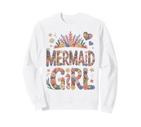 Retro MERMAID GIRL Holiday Vacation Trip Travel Matching Sweatshirt