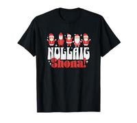 Retro Merry Christmas in Irish Nollaig Shona T-Shirt