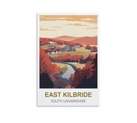 Retro Metal Aluminium Tin Sign East Kilbride South Lanarkshire Vintage Bar Club Cave Home Kitchen Wall Decor Rustic Metal Sign Funny Decor 20x30cm