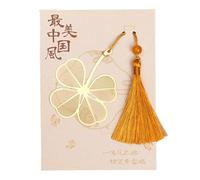 Retro Metal Bookmarks for Students Teachers Nature Inspired Hollow Carved Patterns Stationery Accessory Elegant Hollow Design