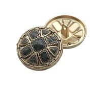 Retro Metal Buttons for Coats Cardigan Decorative Needlework Accessories Costume DIY Crafts Sewing Project 10pcs(D12-4,25mm)