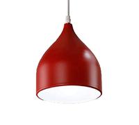 Retro Metal Hanging Lights LED American Style Pendant Lamp Coffee Shop Industrial Chandelier Ceiling Light Shade Dome Farmhouse Suspension Lampe for Restaurant Living Room Bar Dignified