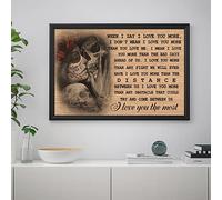 Retro Metal Tin Sign 8 X 12 Inches Sugar Skull Couple I Love You The Most Vintage Poster Sugar Skull Couple Husband Wife Spouse Gift Rustic Home Decor