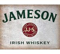 Retro Metal tin Sign Funny Jameson Whiskey IrishHome Sign For Home Cave Garage bar Wall Decoration Vintage Metal Sign 8 x 12 inch