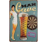 Retro Metal tin Sign Funny Kitchen_Beer ICY Peroni is Here to Serve Club Fashion Hanging Gift Bar Cafe Farm Sign for Home Cave Garage Wall Decoration Vintage Metal Sign 8 x 12 inch