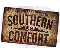 Retro Metal tin Sign New Orleans Original Southern Comfort Safety Aluminum Sign,Cave,Bar,Club, Home Wall Art Metal Tin Sign 8x12 inches