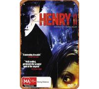 Retro Metal Tin Signs Cinema Poster Henry: Portrait of a Serial Killer, Part 2 Vintage Tin Sign for Home Coffee Wall Decor 8x12 Inch