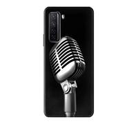 Retro Microphone Jazz Music Case Cover For Huawei P40 lite 5G
