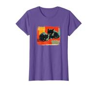 Retro mid-Century Style cat Kittens T-Shirt
