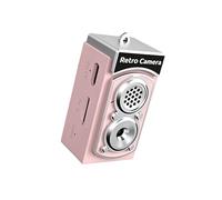 Retro Miniature Digital Camera with Built in Light 0.96In Screen Perfect for Travel Photography and Fashion Accessories Tiny Camera Lightweight Travel with Simple Controls and Photo Playbacks Function