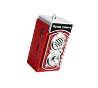 Retro Miniature Digital Camera with Built in Light 0.96In Screen Perfect for Travel Photography and Fashion Accessories Tiny Camera Lightweight Travel with Simple Controls and Photo Playbacks Function