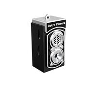Retro Miniature Digital Camera with Built in Light 0.96In Screen Perfect for Travel Photography and Fashion Accessories Tiny Camera