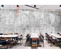 Retro Minimalist Grey Concrete Wall Art 3D Wallpaper Easy Install Feature Office Living Room Sofa Bedroom TV Background Wall Decoration-150cm×105cm